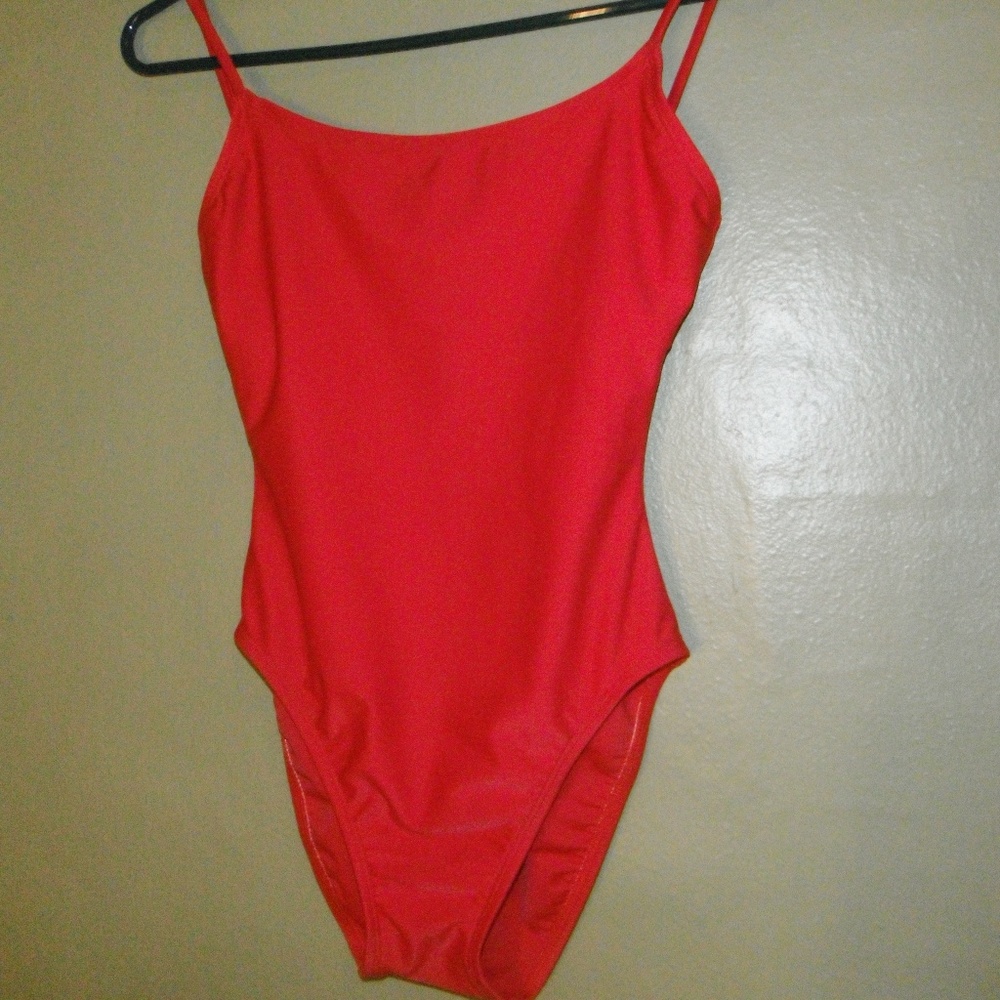 Mom's Vintage ('00) Red Bathing Suit